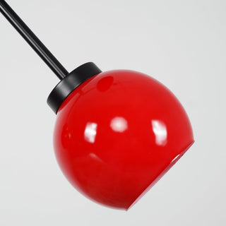 Valentina Suspension Cerise Design LED Métal/Verre Rouge/Noir/Blanc/Or Salon/Chambre