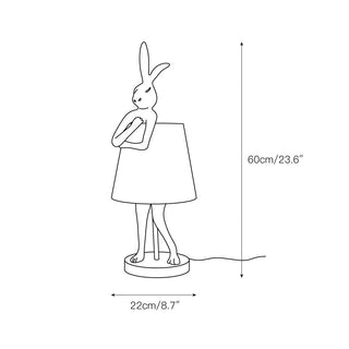 Bunn Lampe à Poser Lapin