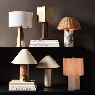 Selivena Lampe de Table en Marbre