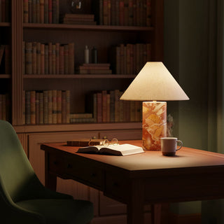 Selivena Lampe de Table en Marbre