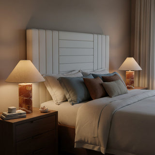 Selivena Lampe de Table en Marbre