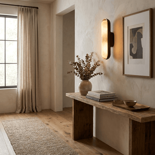 Chiarore Alabaster Wall Sconce-Neutral Decor