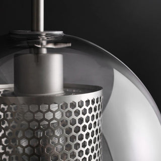 Lustra Suspension en Verre Chiswick pour Salon-Luire