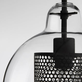 Lustra Suspension en Verre Chiswick pour Salon-Luire