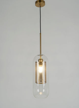Lustra Suspension en Verre Chiswick pour Salon-Luire