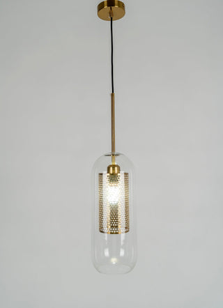 Lustra Suspension en Verre Chiswick pour Salon-Luire