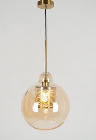 Lustra Suspension en Verre Chiswick pour Salon-Luire