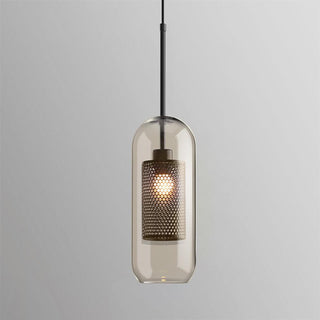 Lustra Suspension en Verre Chiswick pour Salon-Luire