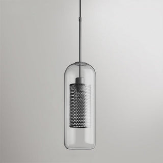 Lustra Suspension en Verre Chiswick pour Salon-Luire