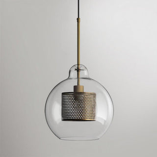 Lustra Suspension en Verre Chiswick pour Salon-Luire