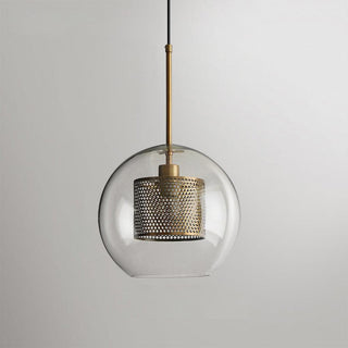 Lustra Suspension en Verre Chiswick pour Salon-Luire
