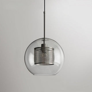 Lustra Suspension en Verre Chiswick pour Salon-Luire