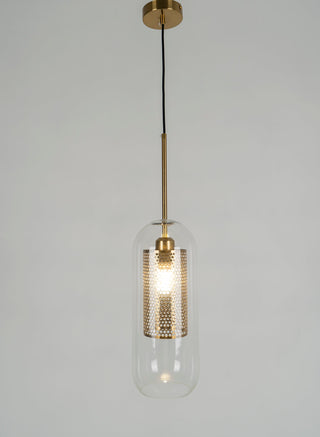 Lustra Suspension en Verre Chiswick pour Salon-Luire