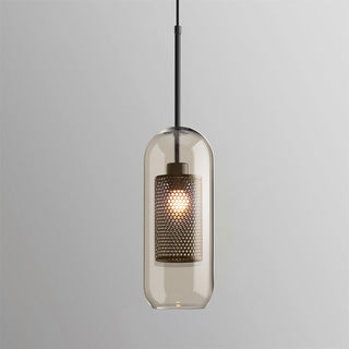 Lustra Suspension en Verre Chiswick pour Salon-Luire