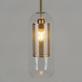 Lustra Suspension en Verre Chiswick pour Salon-Luire