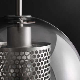 Lustra Suspension en Verre Chiswick pour Salon-Luire