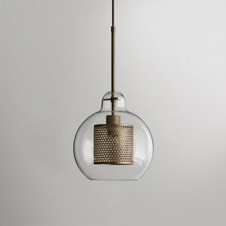 Lustra Suspension en Verre Chiswick pour Salon-Luire