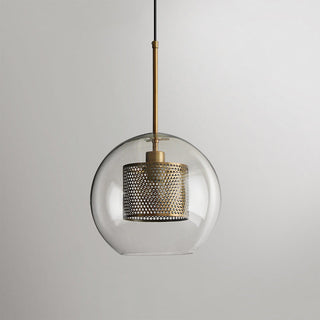 Lustra Suspension en Verre Chiswick pour Salon-Luire