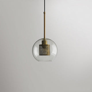 Lustra Suspension en Verre Chiswick pour Salon-Luire