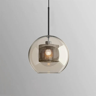 Lustra Suspension en Verre Chiswick pour Salon-Luire
