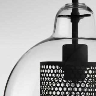 Lustra Suspension en Verre Chiswick pour Salon-Luire