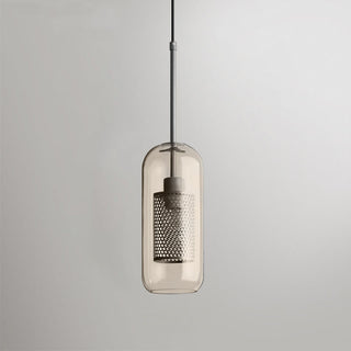 Lustra Suspension en Verre Chiswick pour Salon-Luire