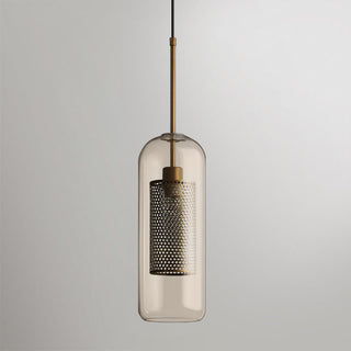 Lustra Suspension en Verre Chiswick pour Salon-Luire