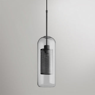 Lustra Suspension en Verre Chiswick pour Salon-Luire