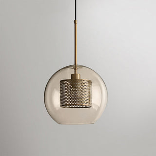 Lustra Suspension en Verre Chiswick pour Salon-Luire