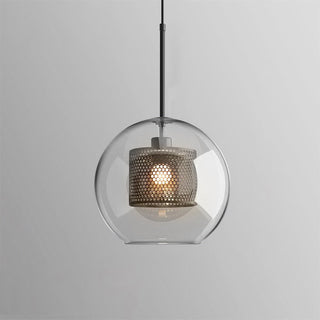 Lustra Suspension en Verre Chiswick pour Salon-Luire