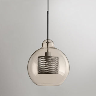 Lustra Suspension en Verre Chiswick pour Salon-Luire