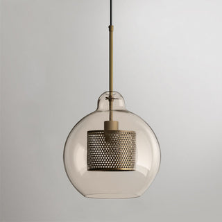 Lustra Suspension en Verre Chiswick pour Salon-Luire