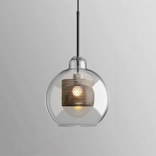 Lustra Suspension en Verre Chiswick pour Salon-Luire