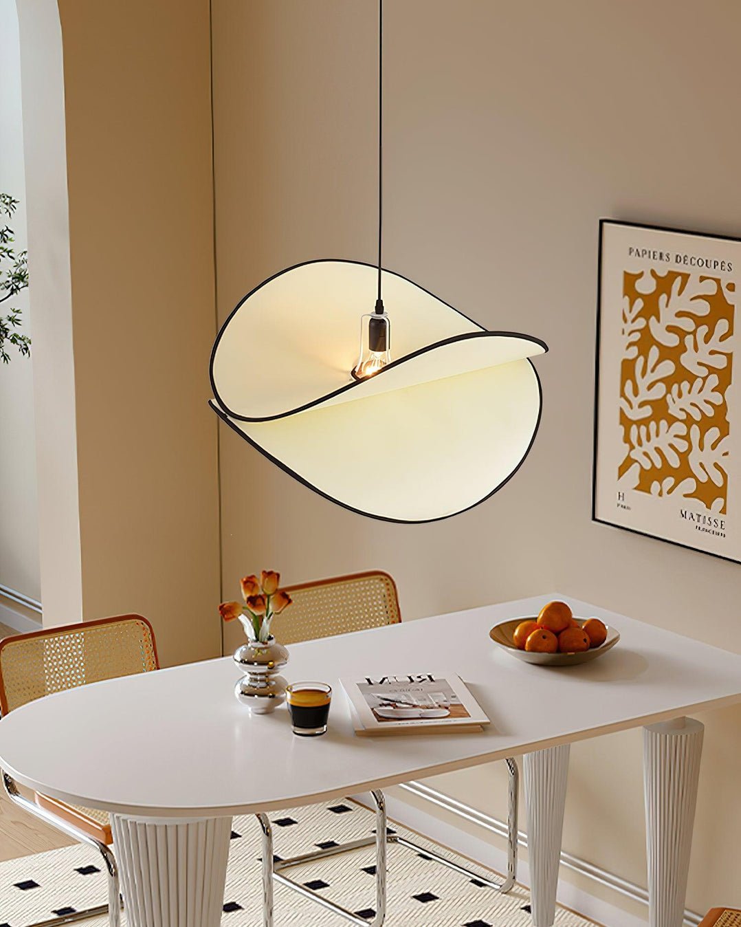 Lioran Suspension Artistique en Tissu