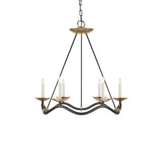 Allirora Lustre Vintage en Laiton Élégant