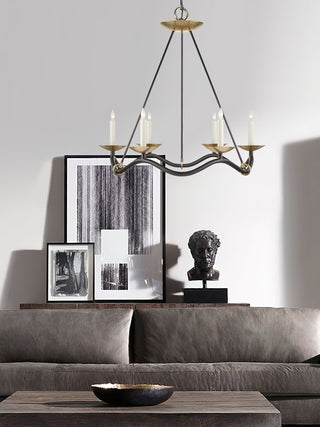 Shine Lustre en Métal de Laiton Industriel Vintage