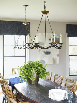 Allirora Lustre Vintage en Laiton Élégant
