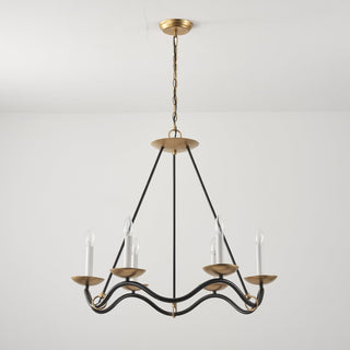 Allirora Lustre Vintage en Laiton Élégant