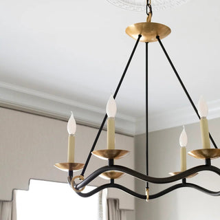 Allirora Lustre Vintage en Laiton Élégant