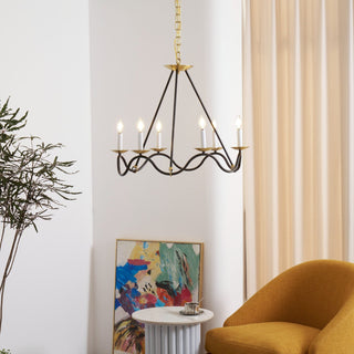 Allirora Lustre Vintage en Laiton Élégant