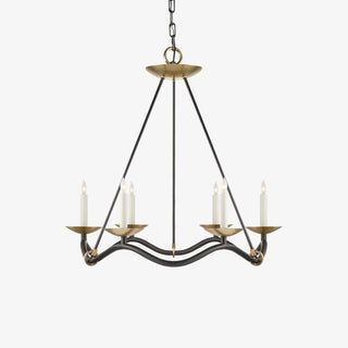 Allirora Lustre Vintage en Laiton Élégant