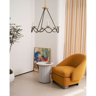 Allirora Lustre Vintage en Laiton Élégant