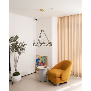 Allirora Lustre Vintage en Laiton Élégant