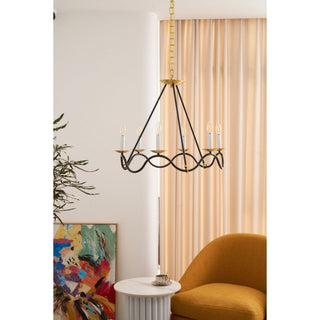 Allirora Lustre Vintage en Laiton Élégant
