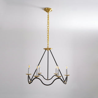 Allirora Lustre Vintage en Laiton Élégant