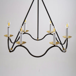 Allirora Lustre Vintage en Laiton Élégant