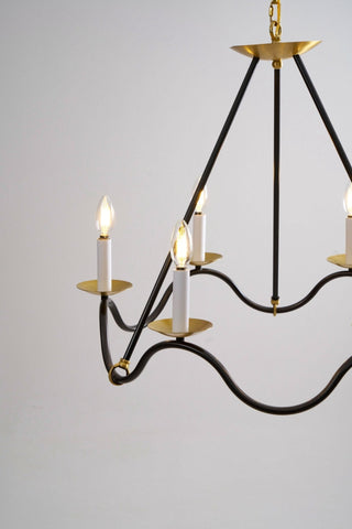 Allirora Lustre Vintage en Laiton Élégant