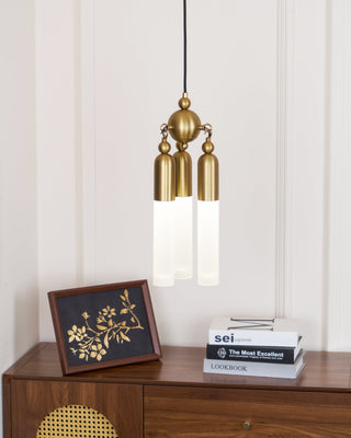 Lampe Suspendue Métal-Acrylique Moderne Minimaliste Tilt