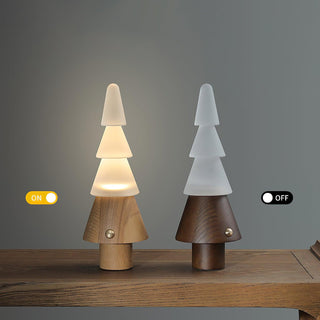 Olivia Modern Wood Table Lamp-Neutral Decor