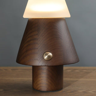 Olivia Modern Wood Table Lamp-Neutral Decor